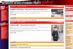 News Line website at The Workers Revolutionary Party
