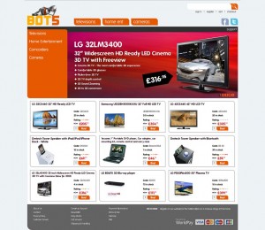 BOT5 website home page
