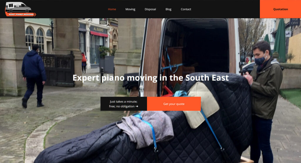 Kent Piano Movers Home Page